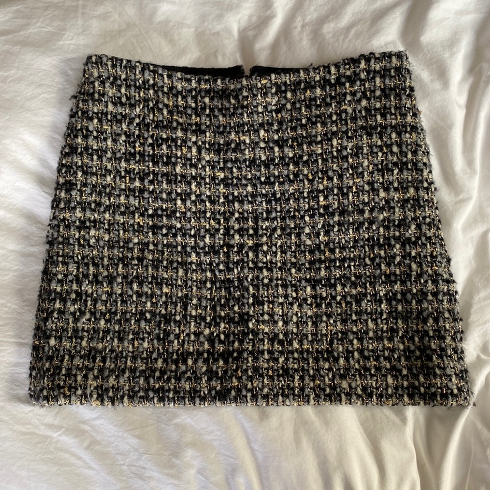 Jcrew tweed miniskirt